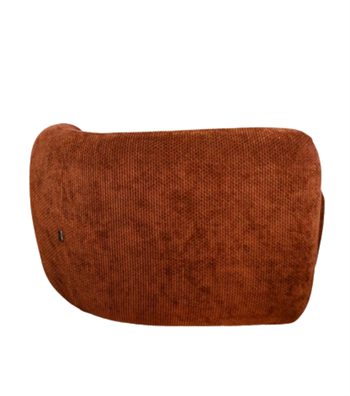 Paros Comfort Armchair with Ottoman Terracotta