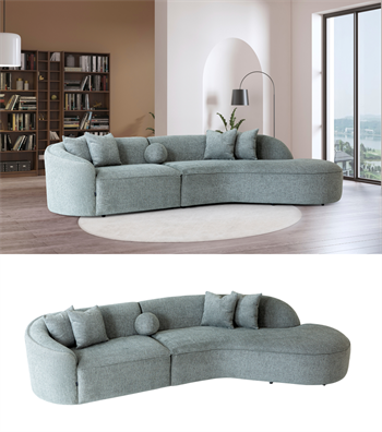 Petit Teddy Corner Köşe Koltuk Su Yeşili