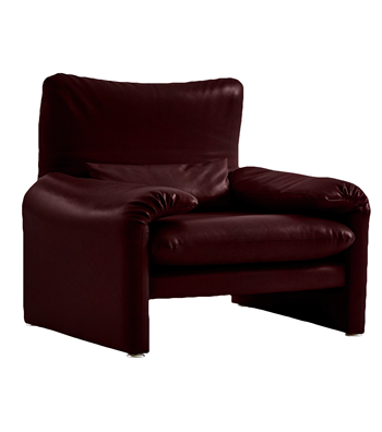 Proteo Comfort Mekanizmalı Bordo Deri Berjer