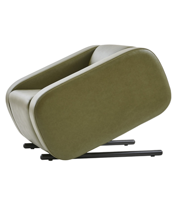 Rizzo Simetrik Berjer Deri Yeşil