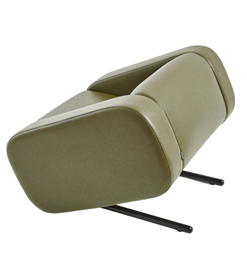 Rizzo Simetrik Berjer Deri Yeşil