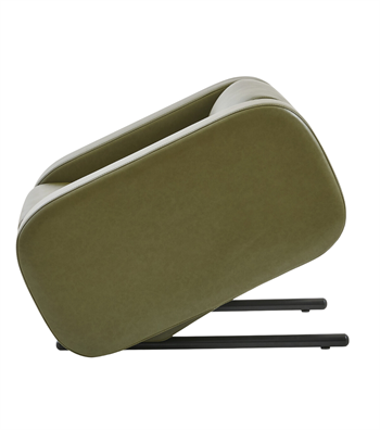 Rizzo Simetrik Berjer Deri Yeşil