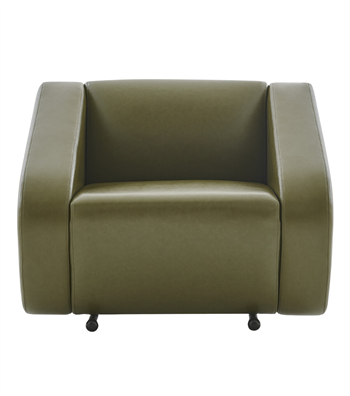 Rizzo Simetrik Berjer Deri Yeşil