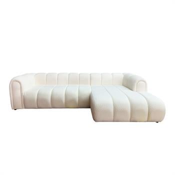Rui Comfort Corner Sofa Set White 01