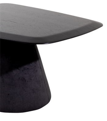 Salerno Ahşap Orta Sehpa Küçük Siyah