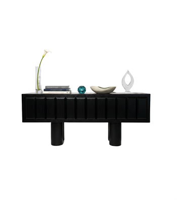 Salvador Ahşap Konsol Siyah