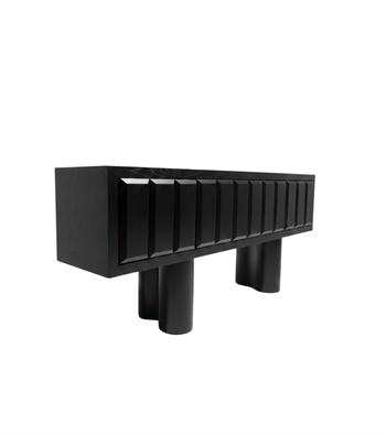 Salvador Ahşap Konsol Siyah