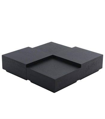 Samarra Amerikan Meşe Ahşap Orta Sehpa