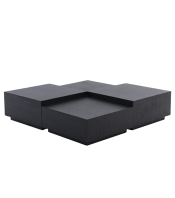 Samarra Amerikan Meşe Ahşap Orta Sehpa