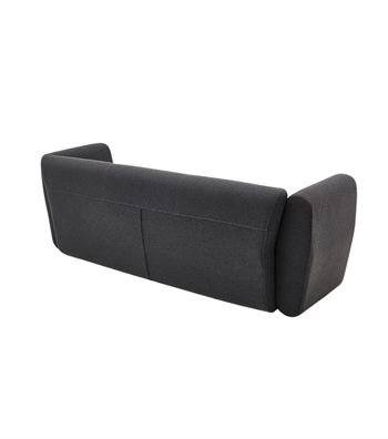 Silvano Anthracite Triple Sofa