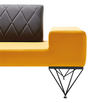 Tillo Double Sofa Yellow