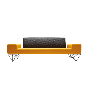 Tillo Double Sofa Yellow