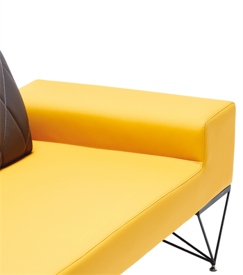 Tillo Double Sofa Yellow