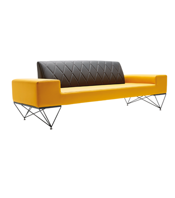 Tillo Double Sofa Yellow