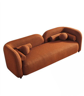 Veneta Teddy Sofa Cinnamon