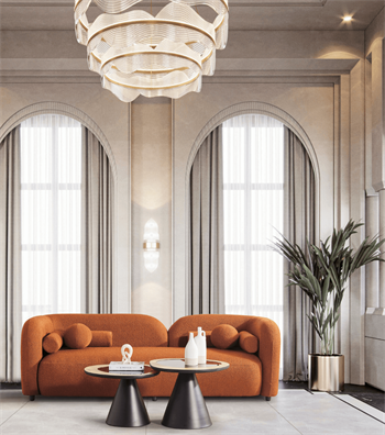 Veneta Teddy Sofa Cinnamon