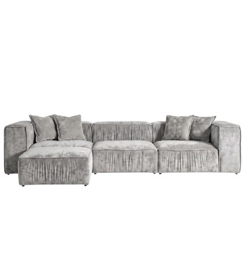 Volye Comfort Büzgülü Kadife Köşe