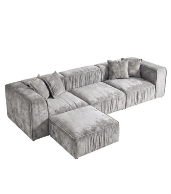 Volye Comfort Büzgülü Kadife Köşe