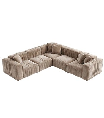Volye Comfort Büzgülü Kadife Tam Kol