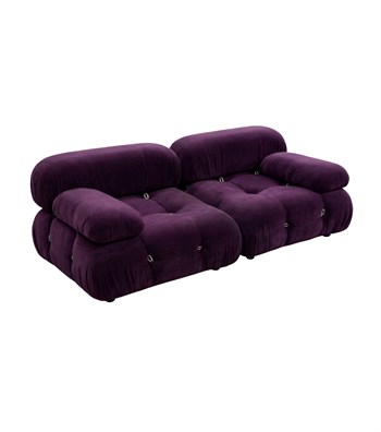 Voyage Kapitone Sofa Velvet Purple