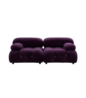 Voyage Kapitone Sofa Velvet Purple