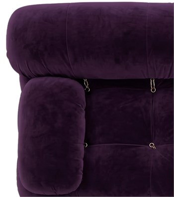 Voyage Kapitone Sofa Velvet Purple