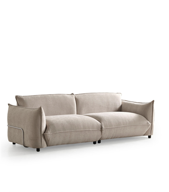 Kant Beige Sofa with Metal Details