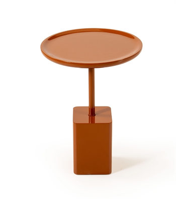 Zermatt Ahşap Üçlü Yan Sehpa Takımı Lake Kiremit 