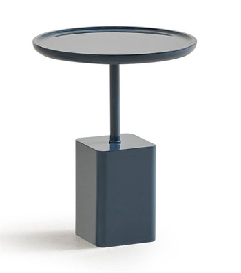 Zermatt Ahşap Üçlü Yan Sehpa Takımı Lake Mavi