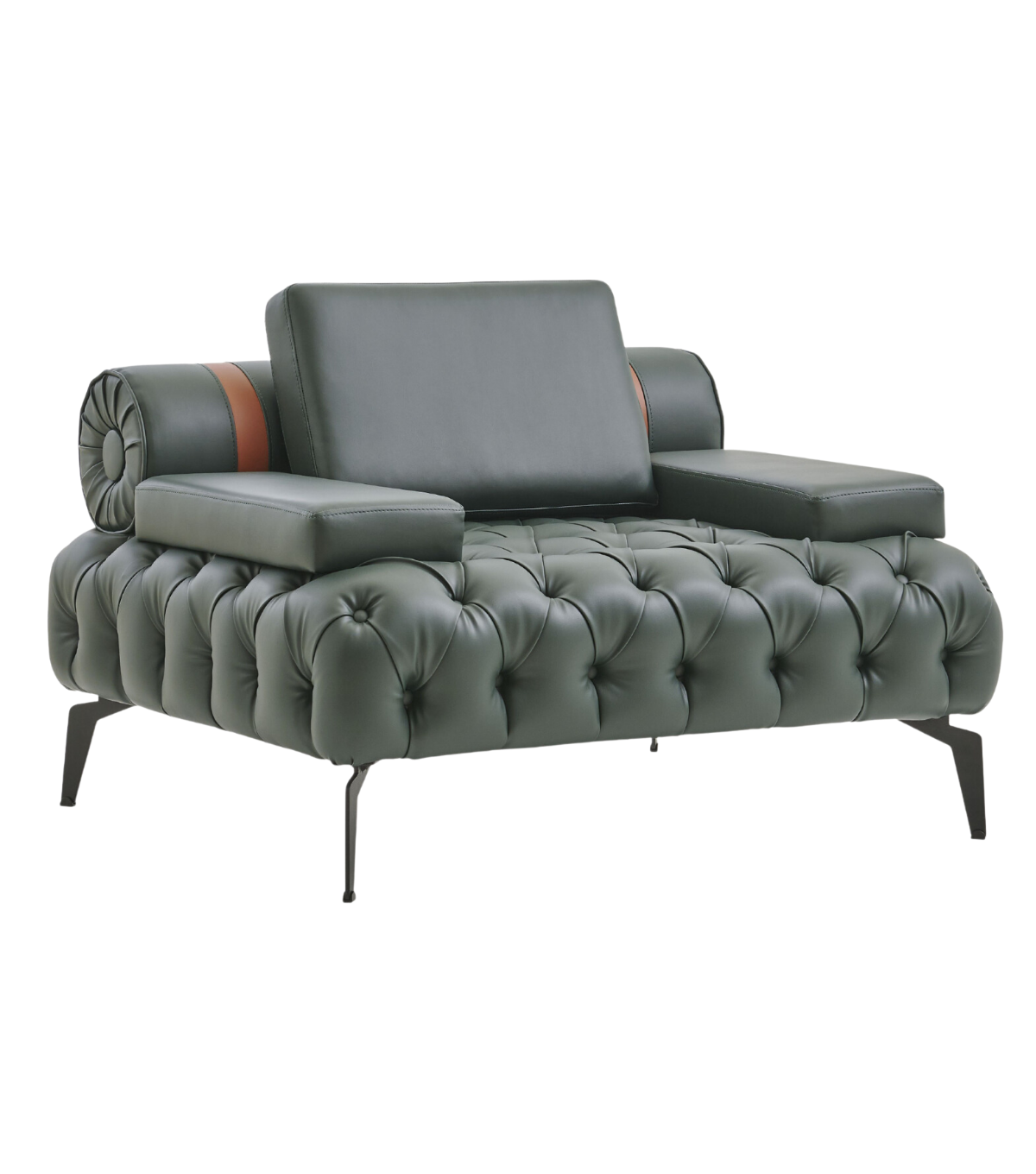 Alex Kapitone Berjer Deri Yeşil