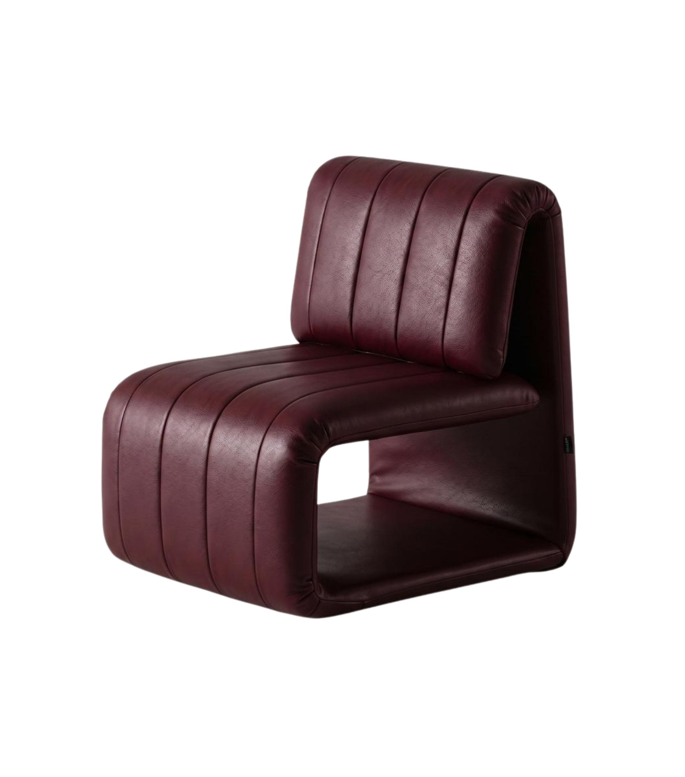 Bristol Simetrik Bordo Deri Berjer