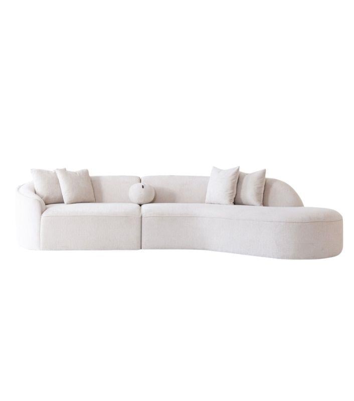 Petit Corner Sofa White