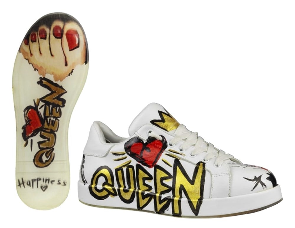 Unisex Deri Sneakers