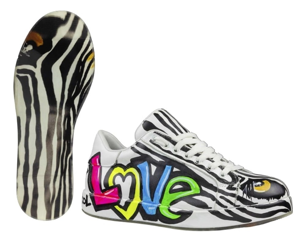 Unisex Deri Sneakers