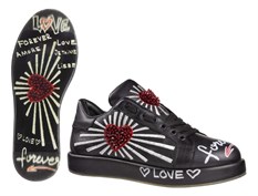 Unisex Deri Sneakers
