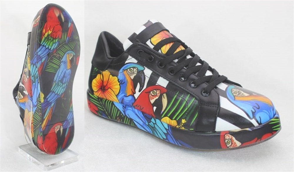 Unisex Deri Sneakers