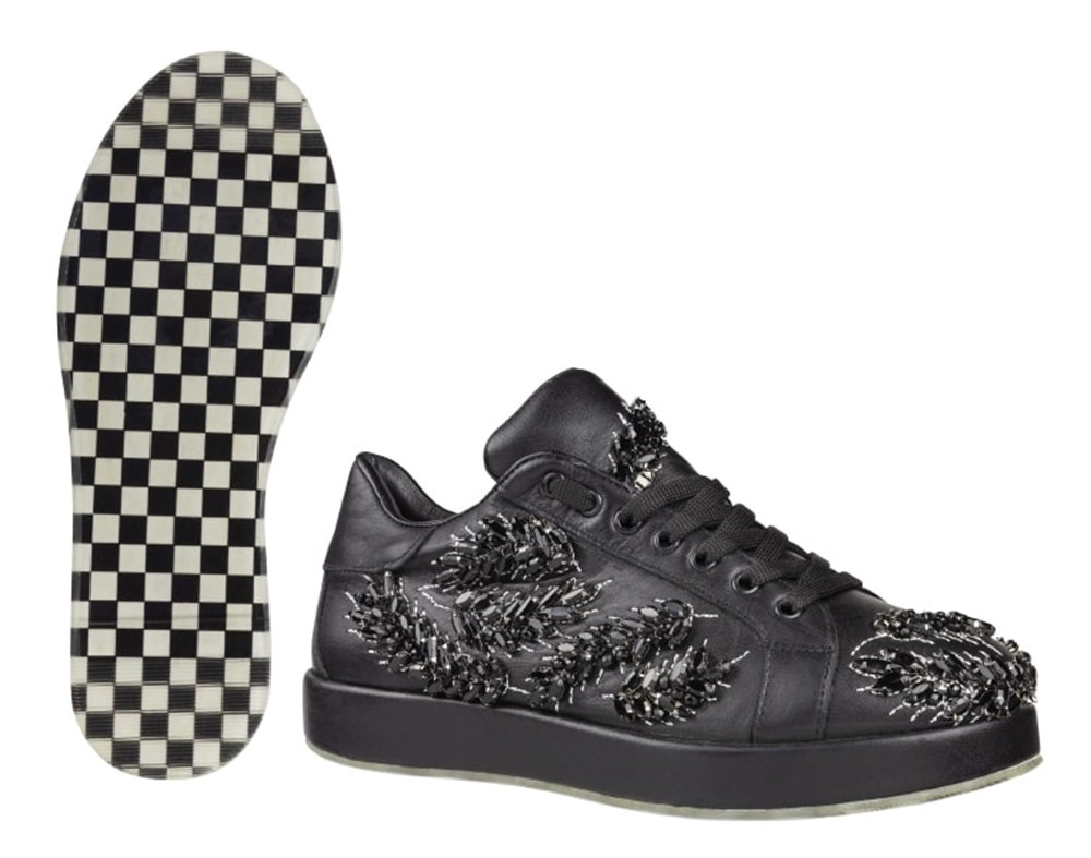 Unisex Deri Sneakers