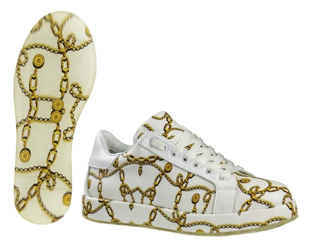 Unisex Deri Sneakers