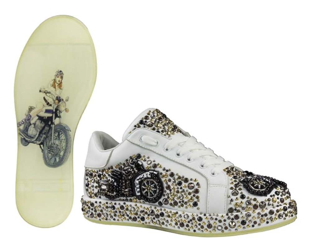 Unisex Deri Sneakers