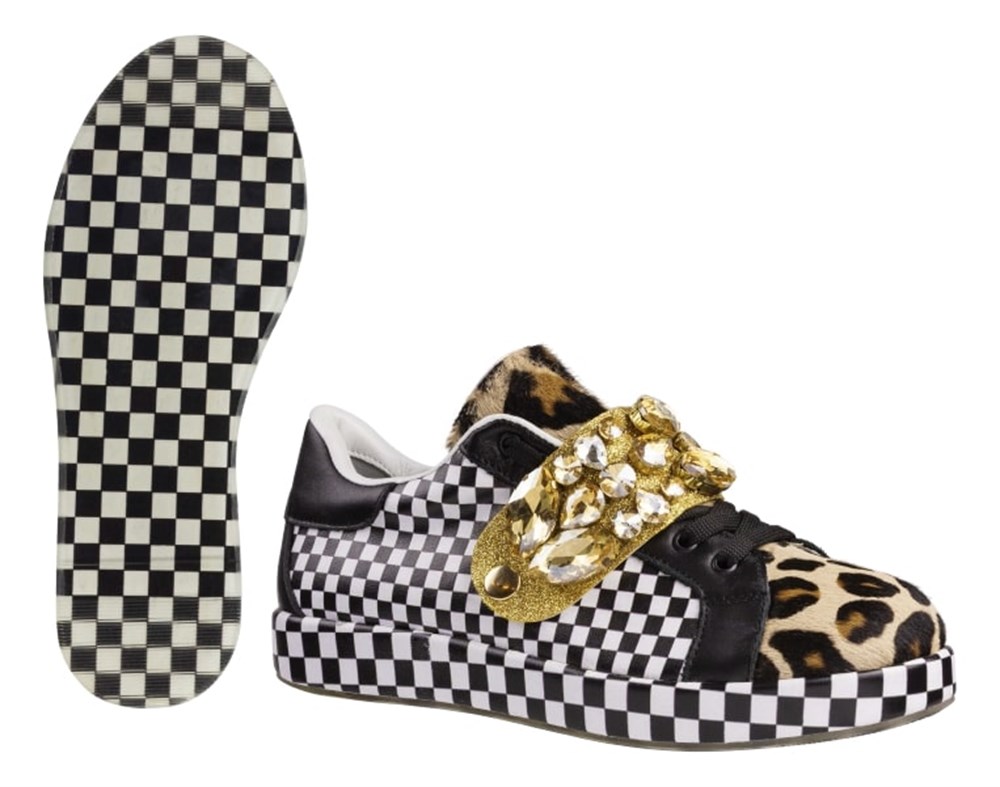 Unisex Deri Sneakers