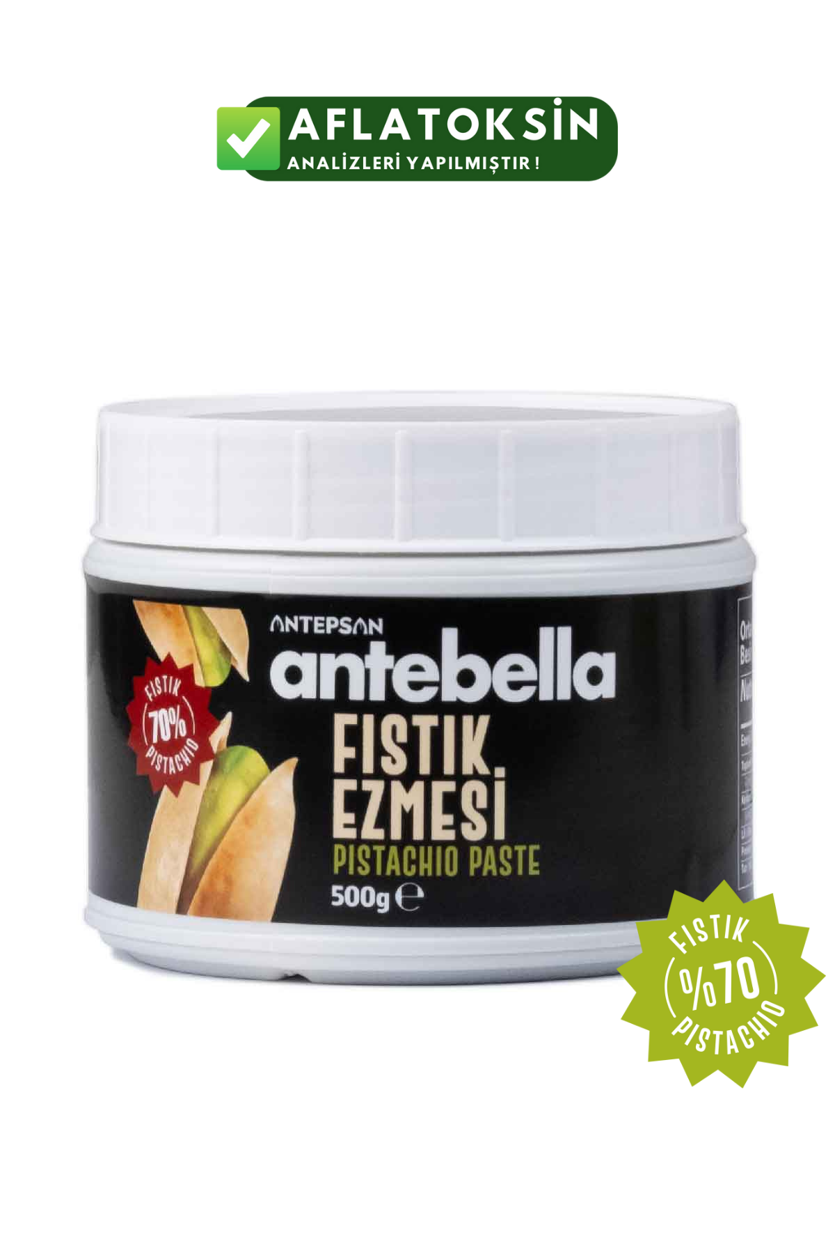  Antep Fıstık Ezmesi 500 g - Antep Fıstığı Ezmesi