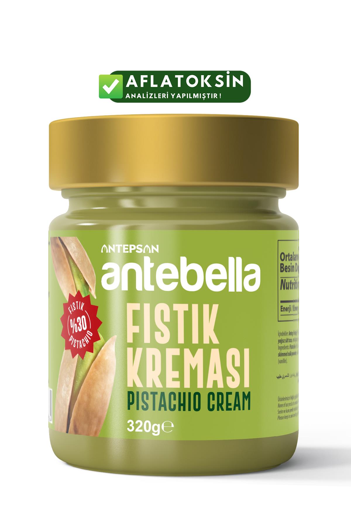  Antep Fıstık Kreması  320 g - Antep Fıstığı Kreması  
