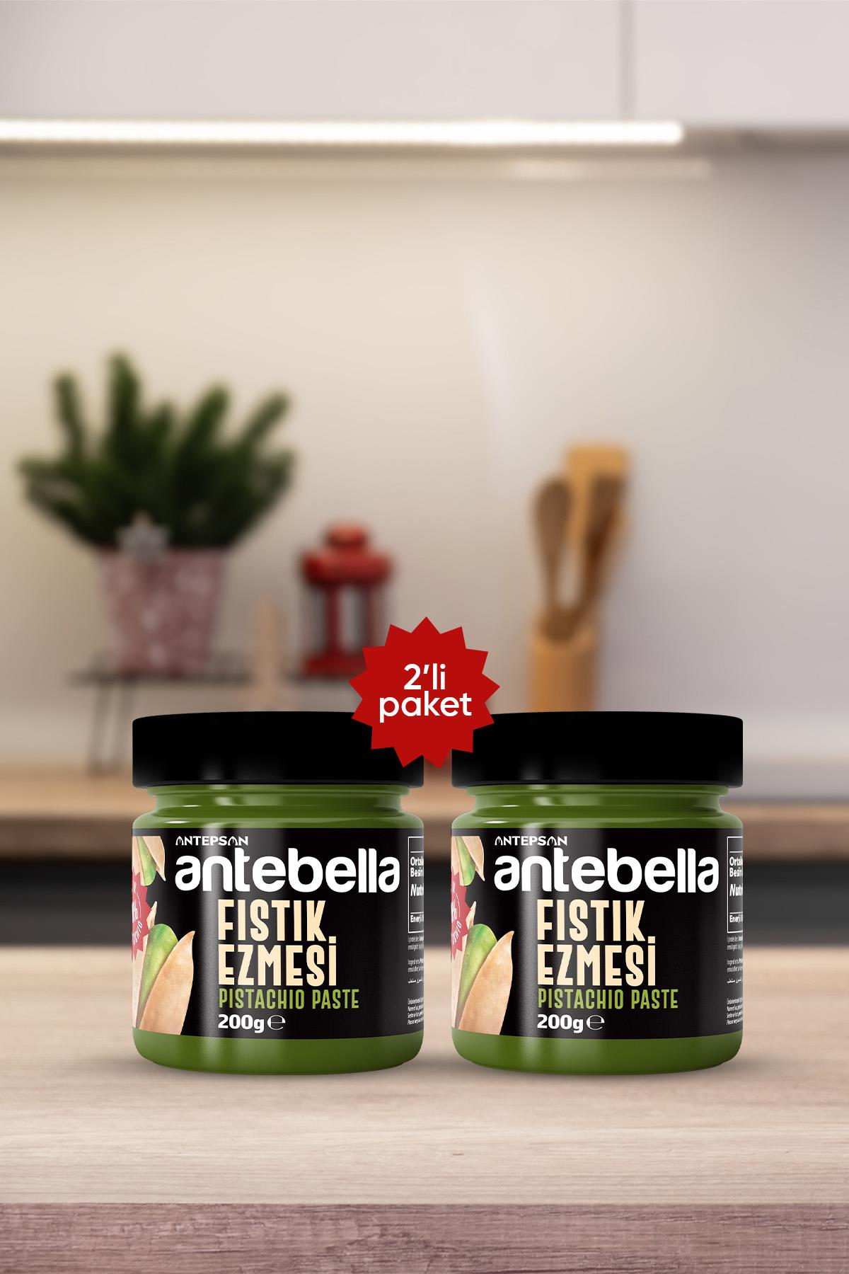 Antebella Antep Fıstık Ezmesi 200 g x 2