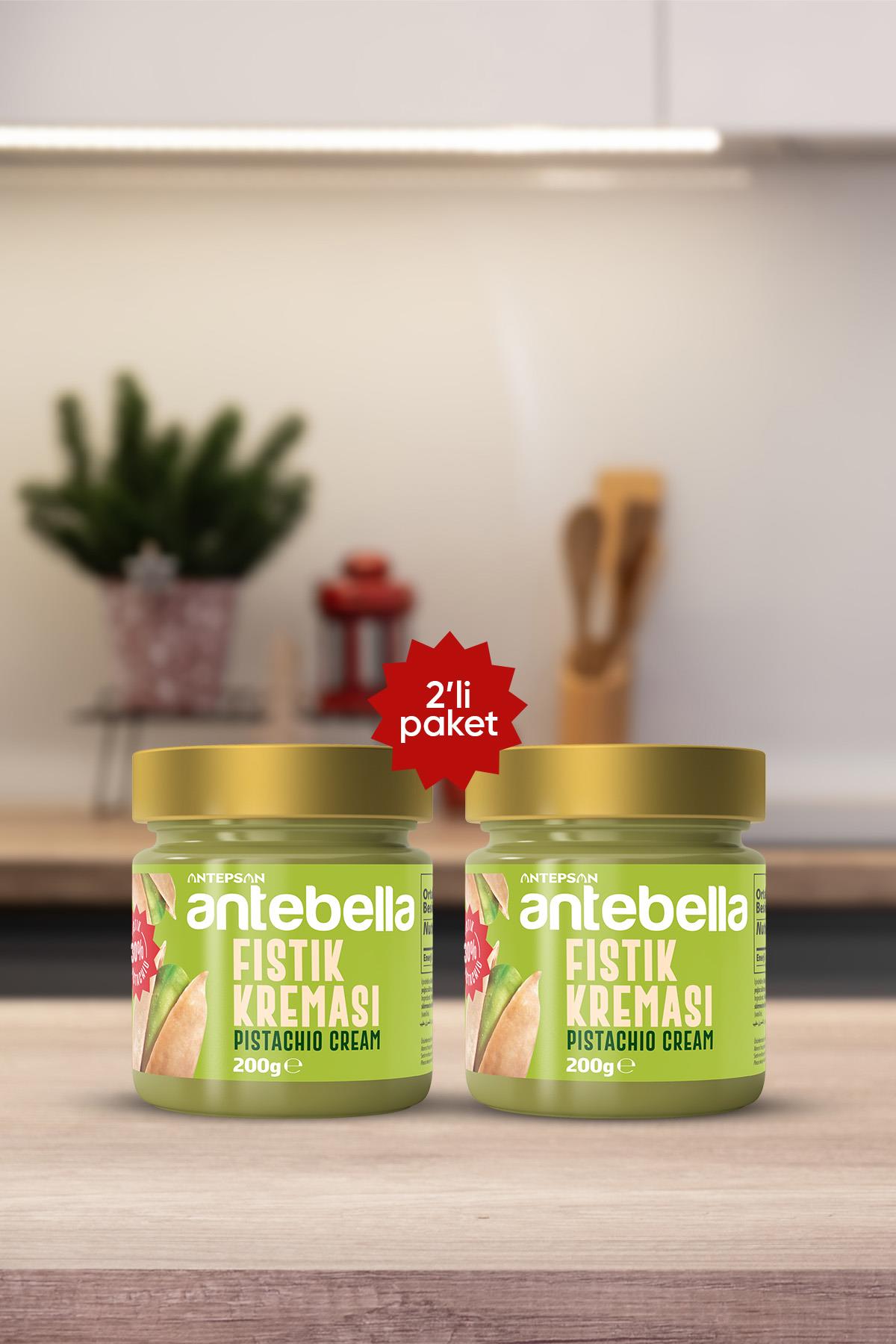 Antebella Antep Fıstık Kreması 200 g x 2