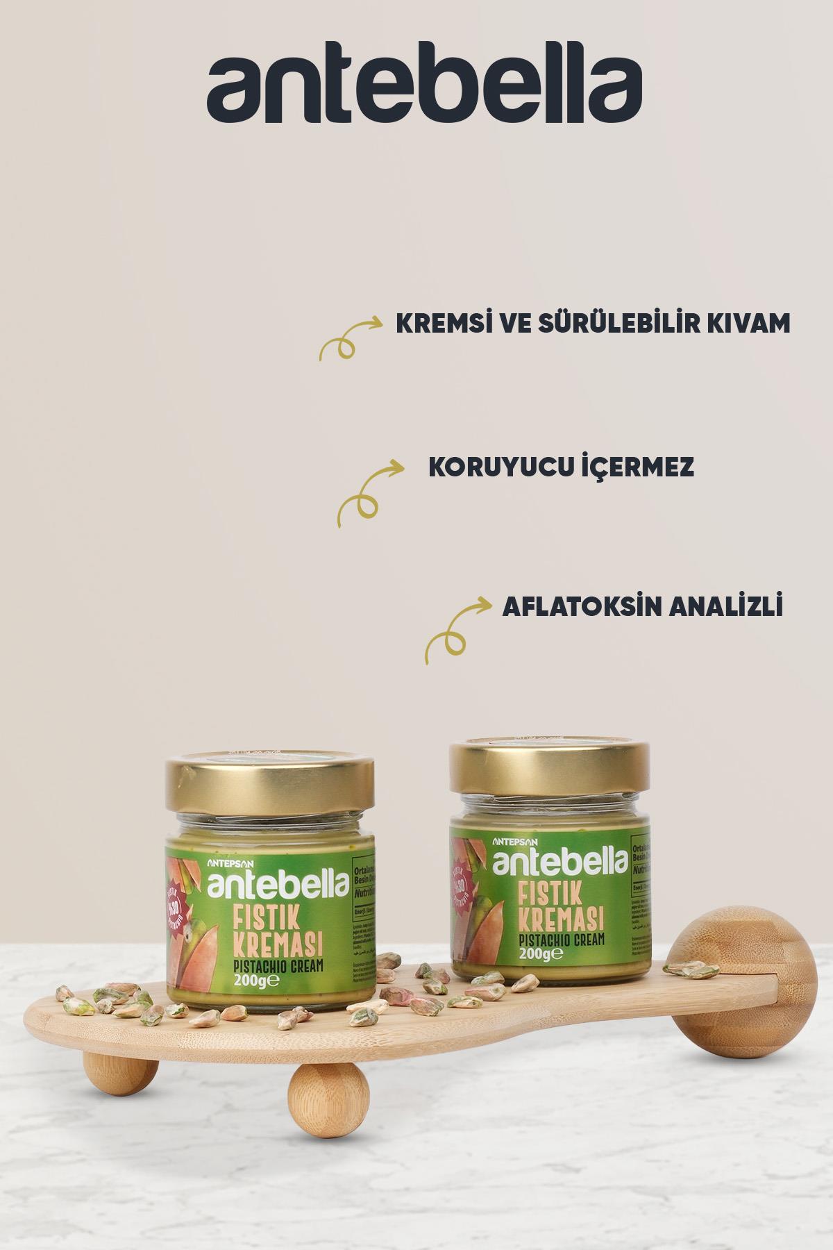 Antebella Antep Fıstık Kreması 200 g x 2