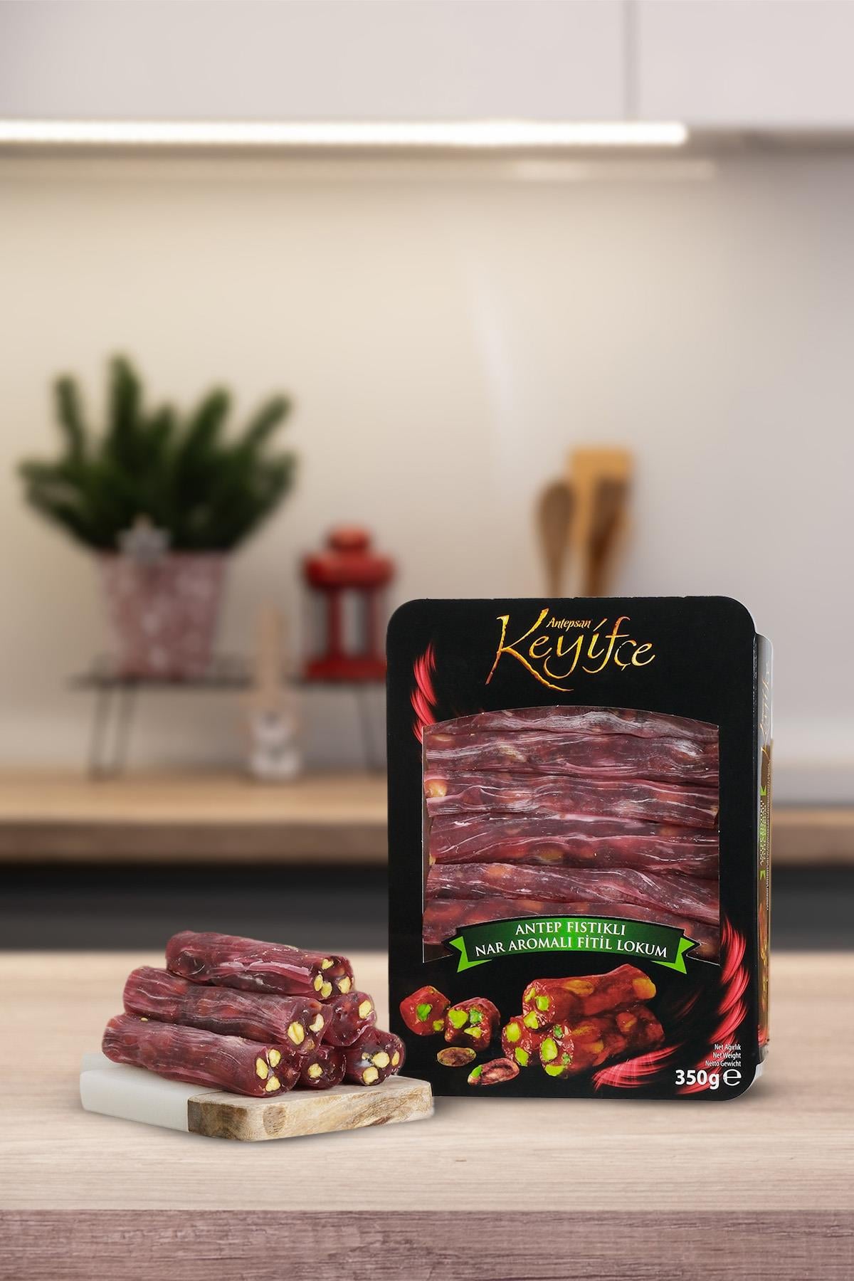 Narlı Antep Fıstıklı Fitil Lokum 350 gr