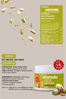  Antep Fıstık Kreması 500 g - Antep Fıstığı Kreması