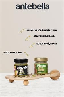Antebella Antep Fıstık Kreması 200 g + Antep Fıstık Ezmesi 200 g