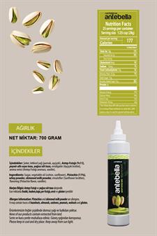 Antebella Antep Fıstıklı Sos - Waffle & Krep & Pankek Sos 700 g x 2