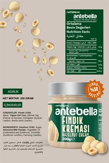 Antebella Badem 200 g + Kaju 200 g + Fındık Kreması 200 g